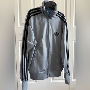 Adidas Men's Vintage Adidas Originals grey jacket